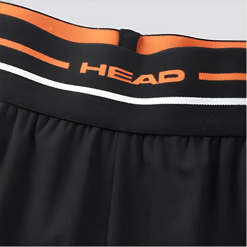 HEAD Sports Shorts Women's Black Solid Color-3