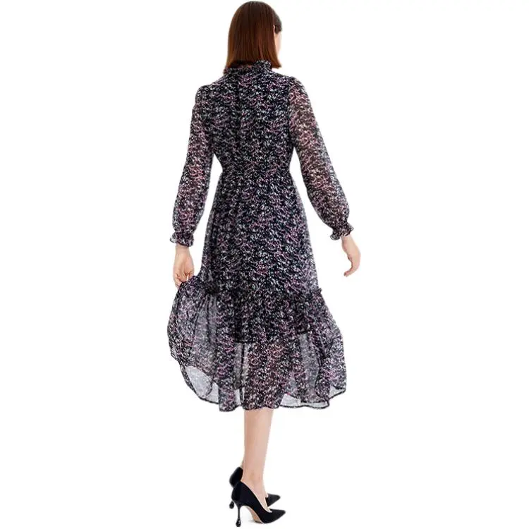 NINE WEST Long Sleeved Dresses Women's Floral-5