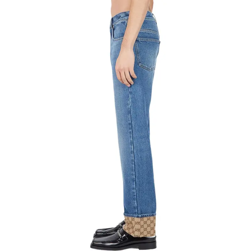 GUCCI Jeans Men Royal Blue-5