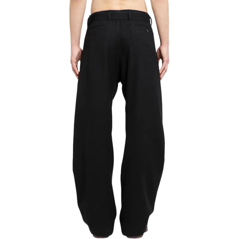 Lemaire High-Waist Belted Trousers-4
