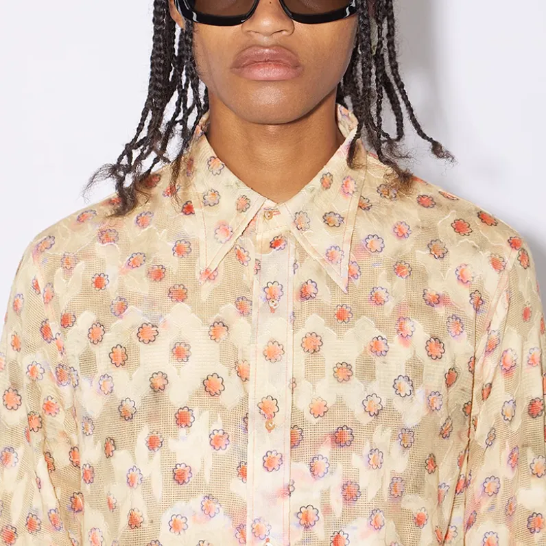 Acne Studios Shirt Men's Nude Pink Red-3