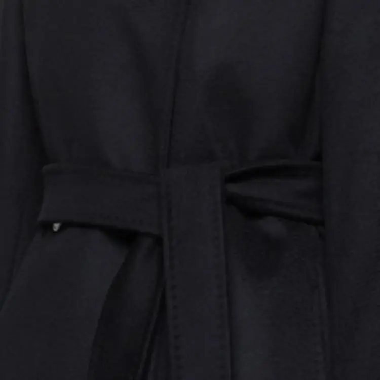 MaxMara Studio Bcollag Double Breasted Belted Coat-3