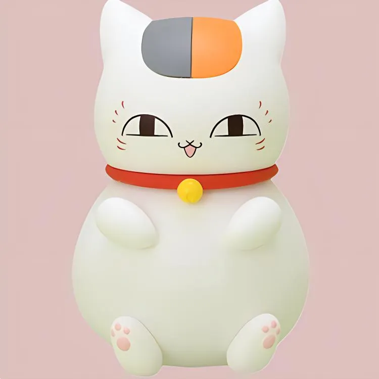 GSC Nyanko Sensei/Madara Nendoroid Natsume's Book Of Friends Kitten Teacher Chibi Figures-2