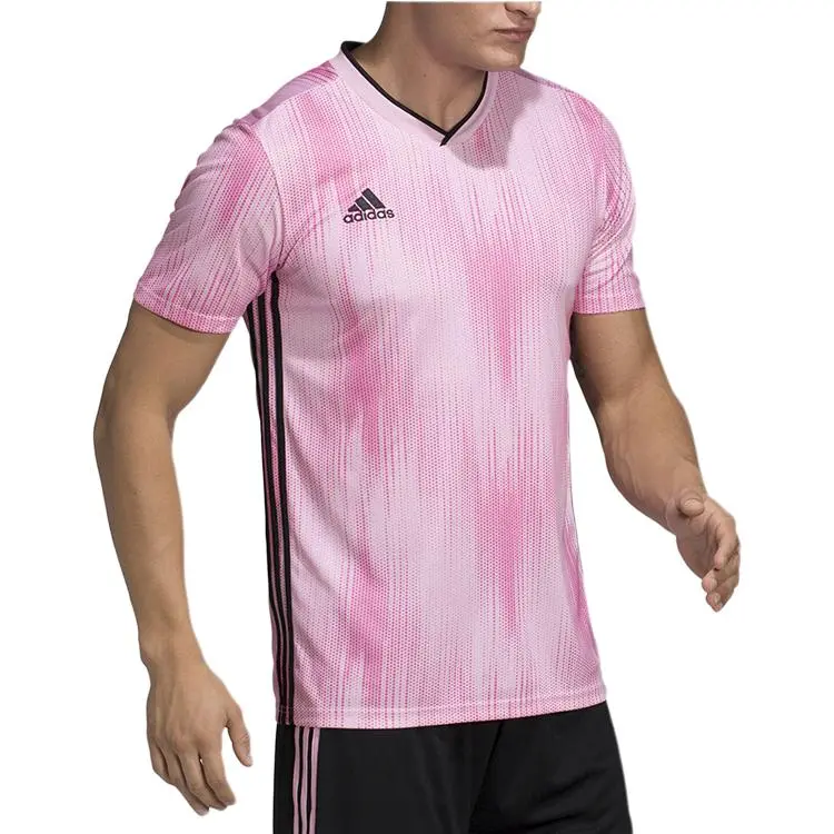Adidas Soccer Jerseys Men's Pink-3