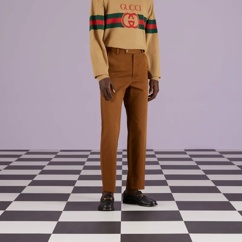 GUCCI Drill Trousers-1