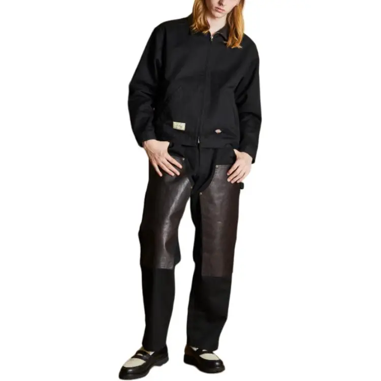 Schott N.y.c. X Dickies Schott N.Y.C. CO-TITLED Jackets Unisex Black-2