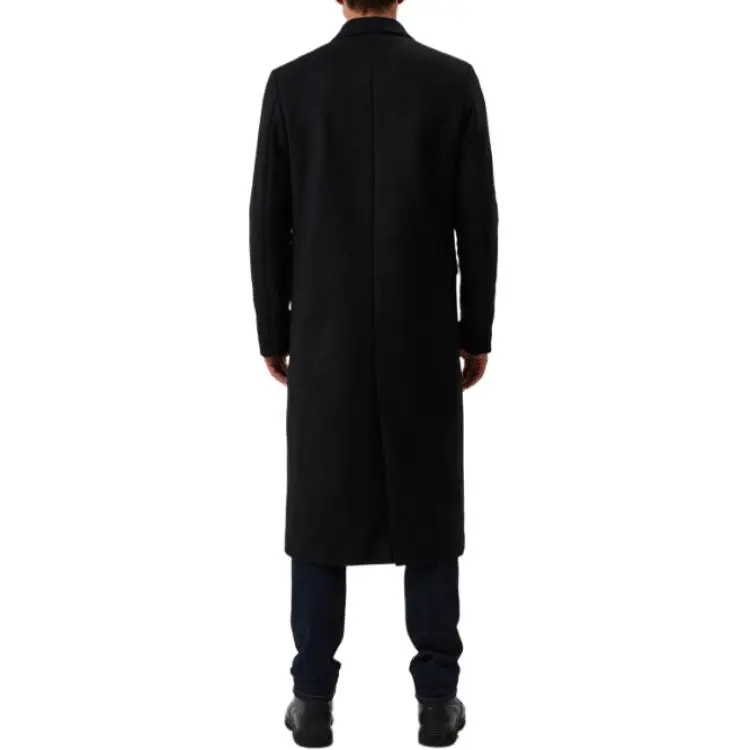 TRUSSARDI Coats Men Black-2