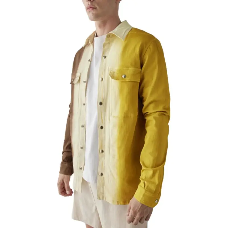 RICK OWENS Denim Jackets Men Multicolor-3
