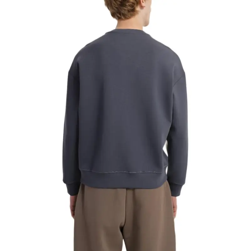EMPORIO ARMANI Sweatshirt Men's Blue White-1