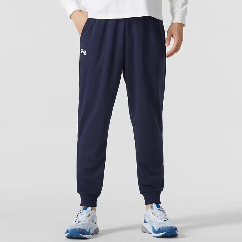Under Armour Casual Pants Unisex Navy Blue-2