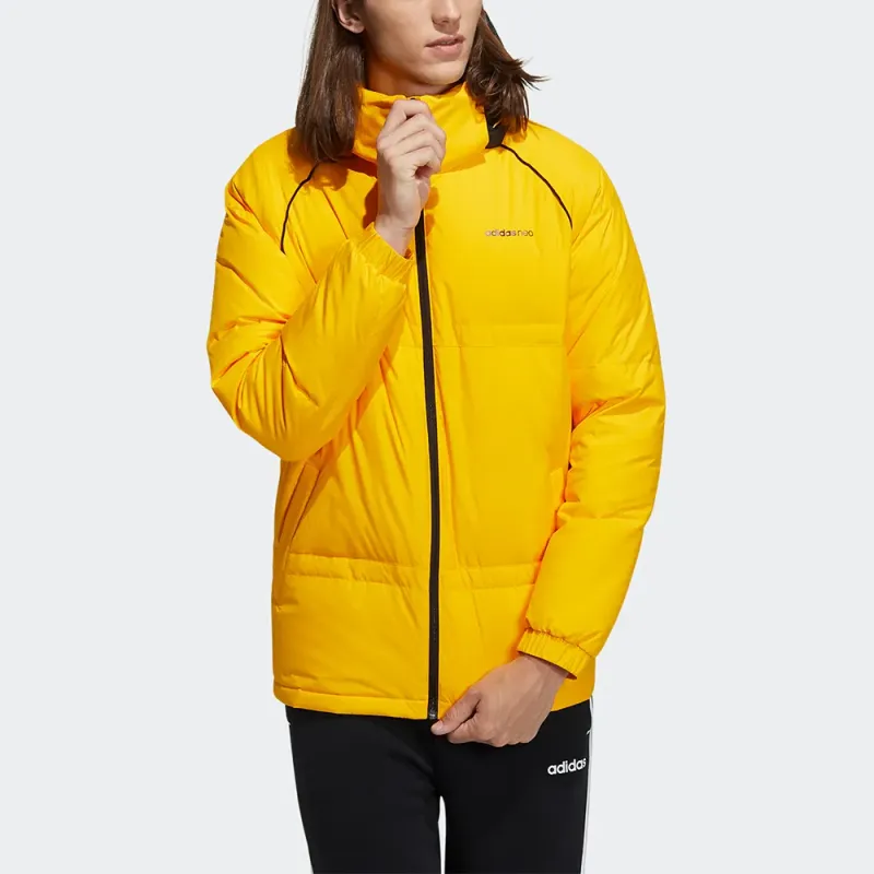 Adidas Down Jacket Unisex Bright Orange-yellow-3