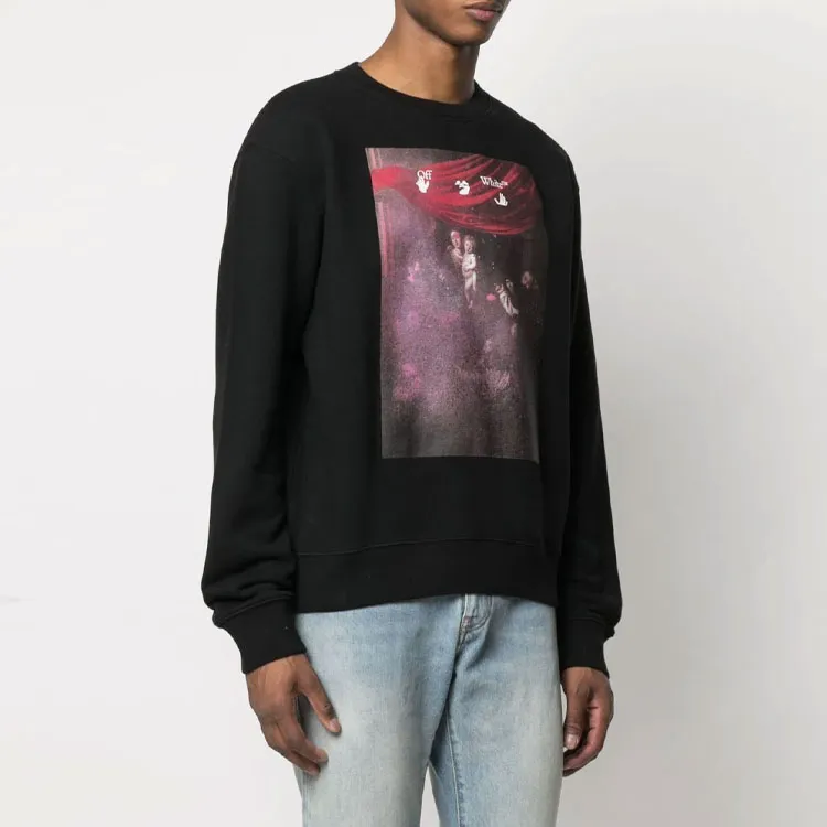 OFF WHITE SS21 Sweatshirts Men Black-1