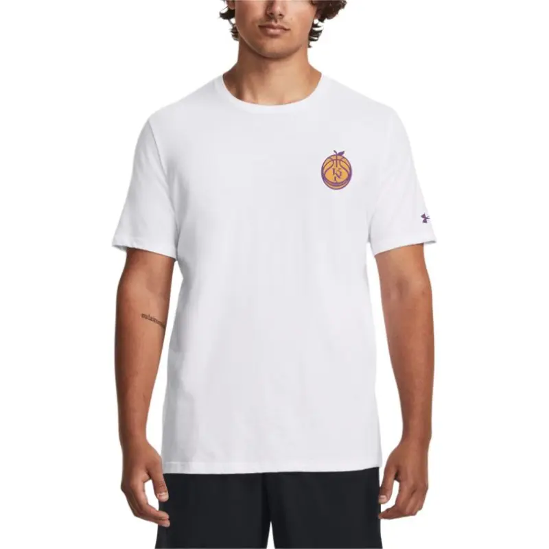 Under Armour Kelsey Plum FW24 T-Shirt Men's White-2