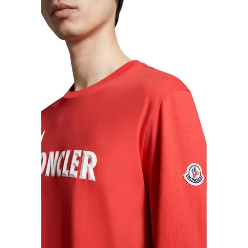 Moncler SS24 Year Of The Dragon Collection T-Shirt Men's Red-3