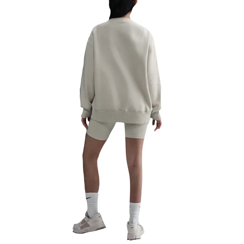 Nike Sportswear Phoenix FleeceSwoosh Sweatshirt Women's Light Orewood Brown/Canvas-2
