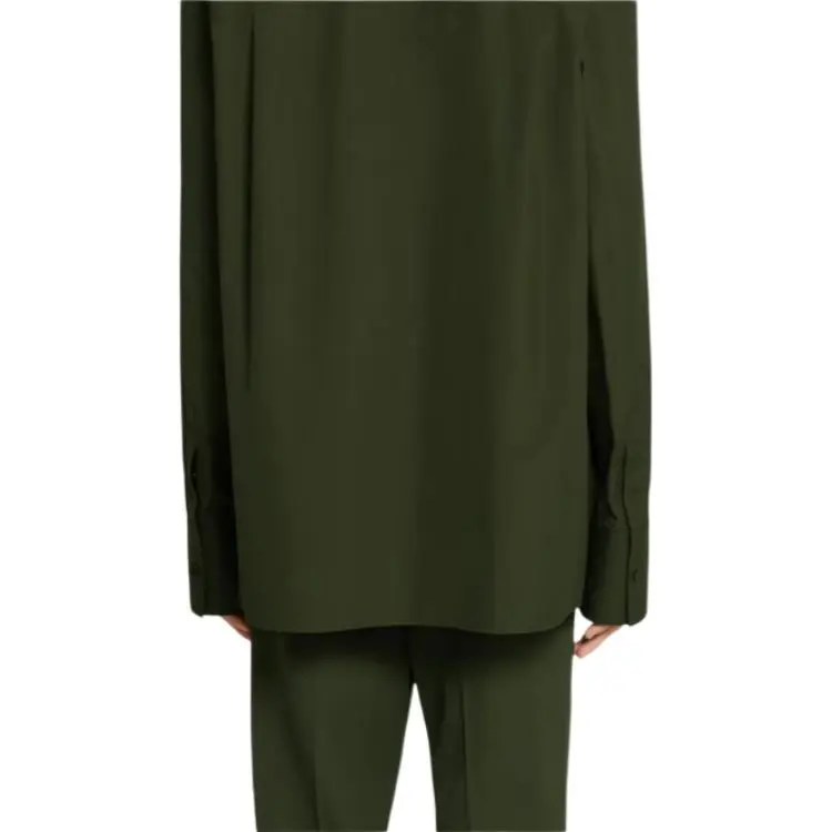 GUCCI Shirts Men Green-4