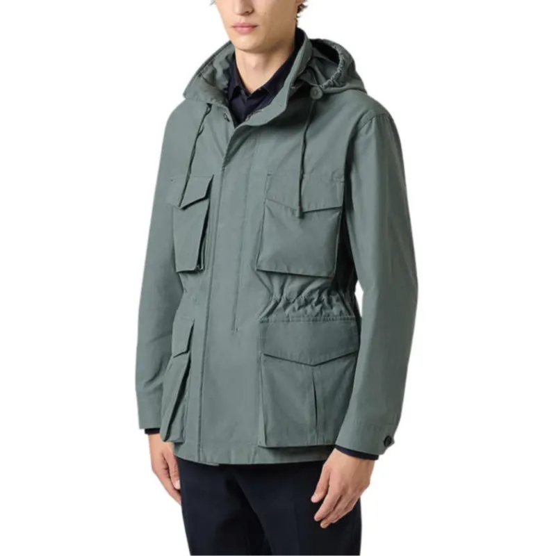 BERLUTI SS25 Jackets Coats Men's Cyrus Forest Green-1