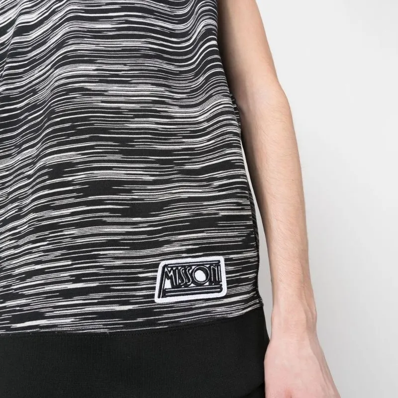 MISSONI Tank Tops Men Black-4