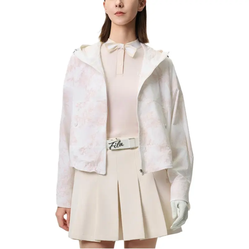FILA Golf Series Jackets Coats Women's Jade White-4