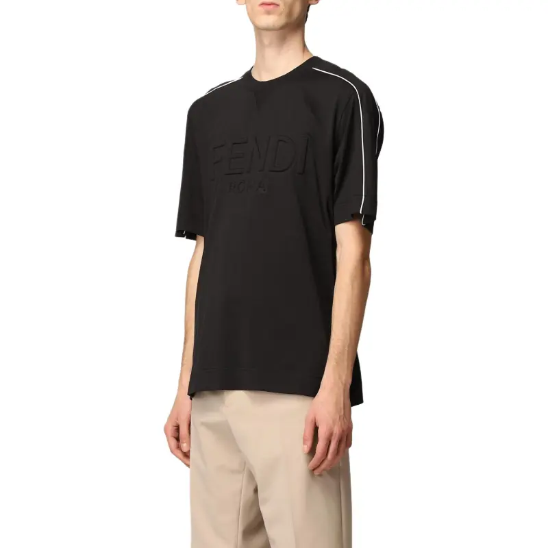 FENDI Roma Cotton T Shirt-3