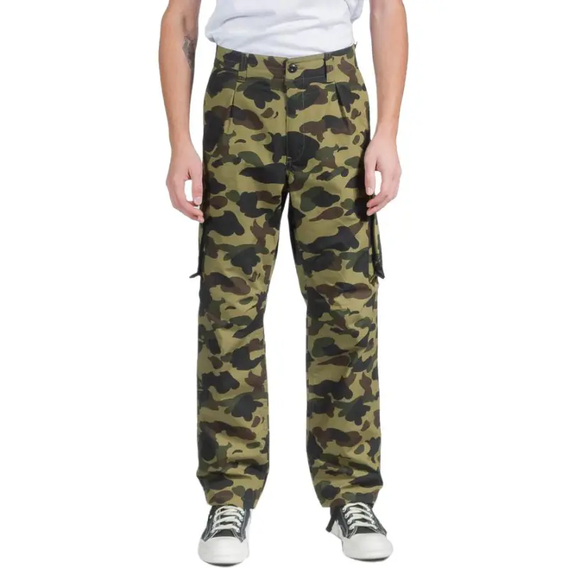 Bape 1st Camo Wide Fit 6 Pocket Pants-2
