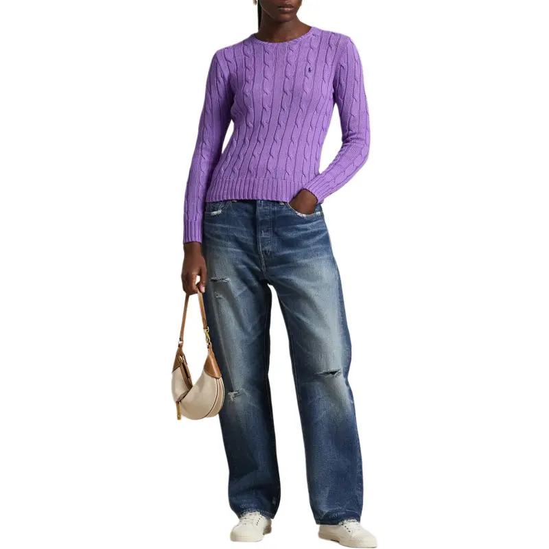 Polo Ralph Lauren Pony Embroidered Crewneck Jumper-1