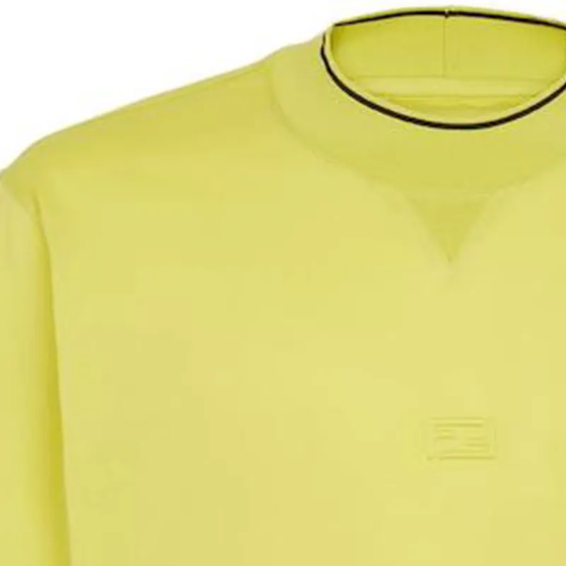 FENDI T Shirts Men Green-4