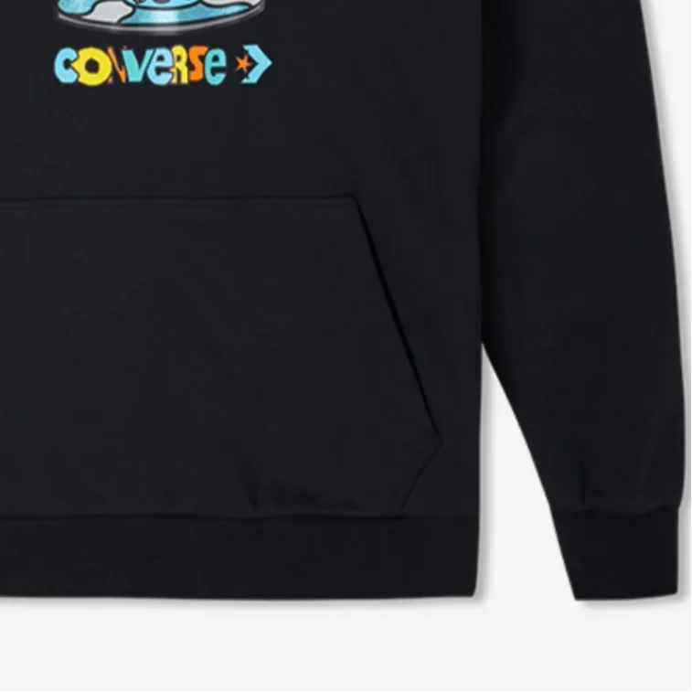 Converse Walkman Sweatshirt Men's Ink Black-4
