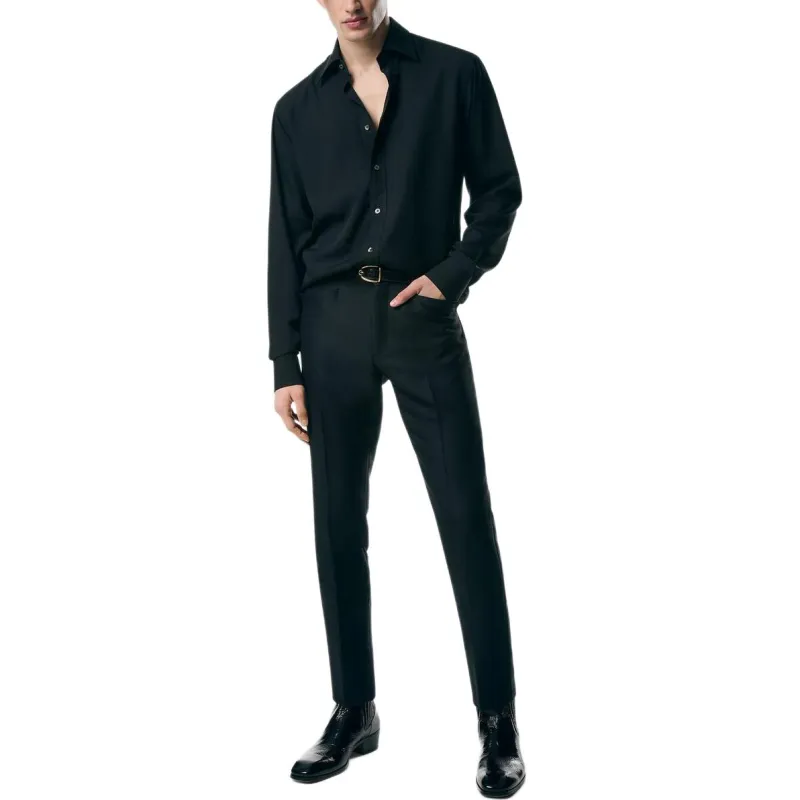 TOM FORD Long Sleeved Buttoned Shirt-2