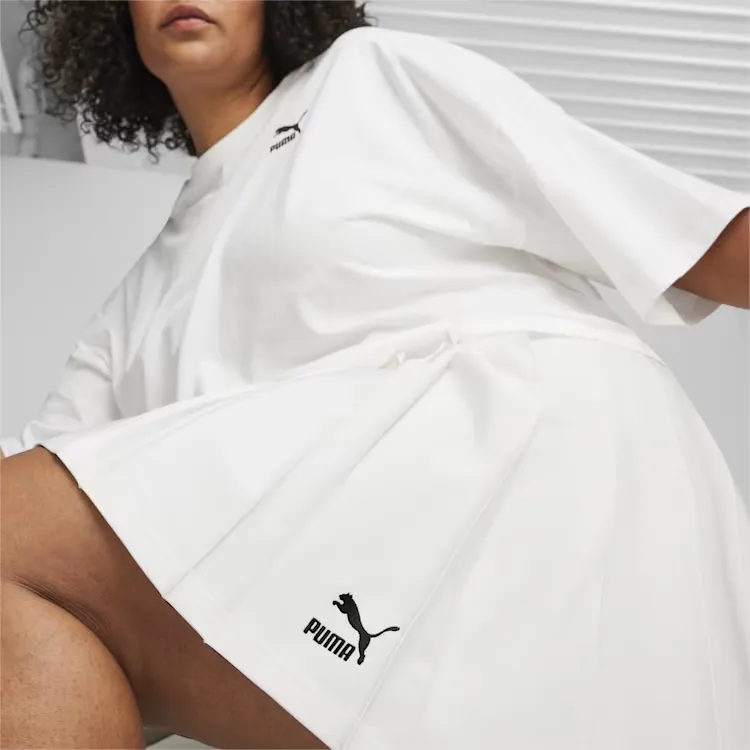 PUMA CLASSICS Casual Short Skirts Women's White-5
