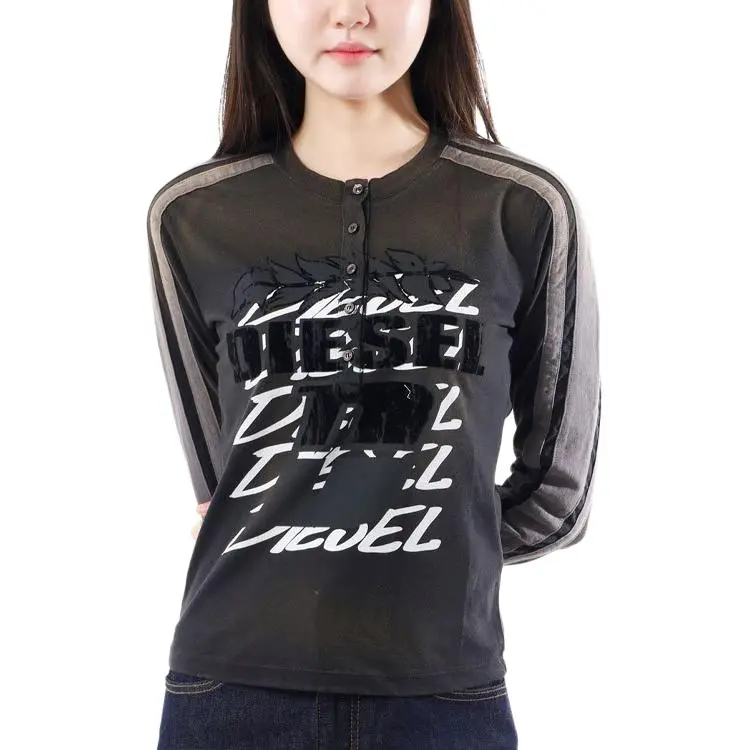 DIESEL T Shirts Women's Gray-1