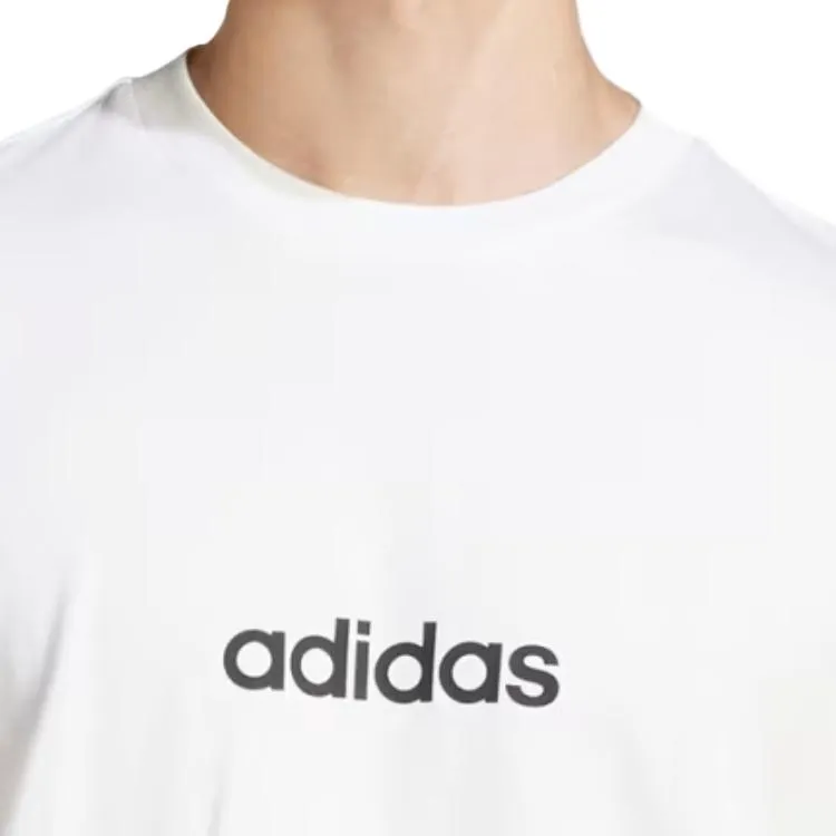 Adidas Essentials Linear Single Jersey Tee-4