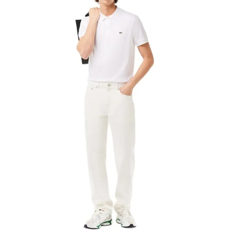 LACOSTE Polo Shirts Men's White-3
