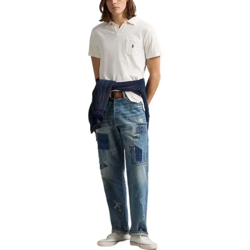 Polo Ralph Lauren Polo Shirt Men's Cream-1