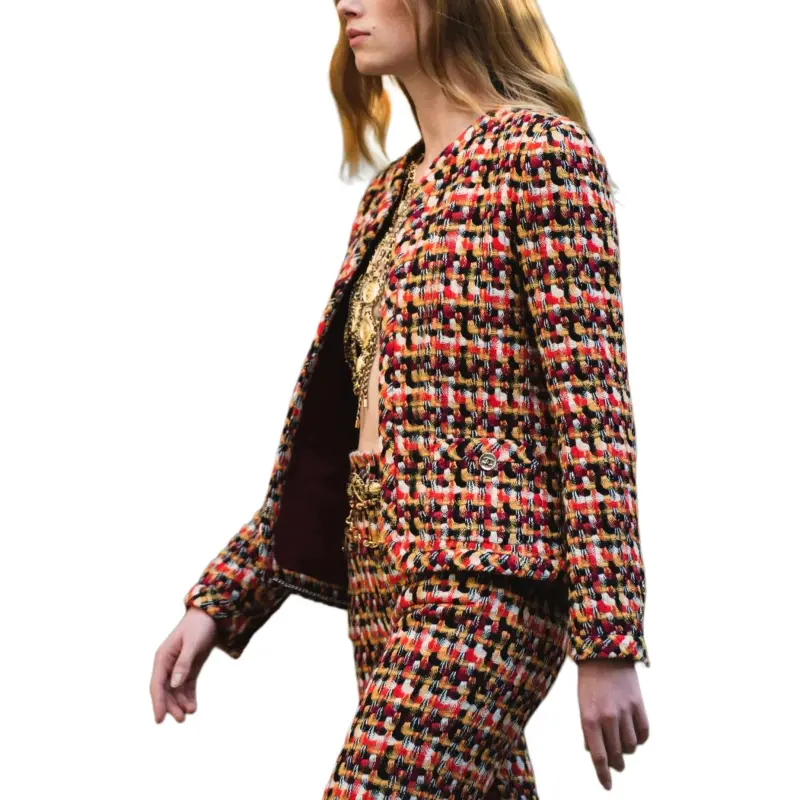 CHANEL 1986 1988 Tweed Jacket-3