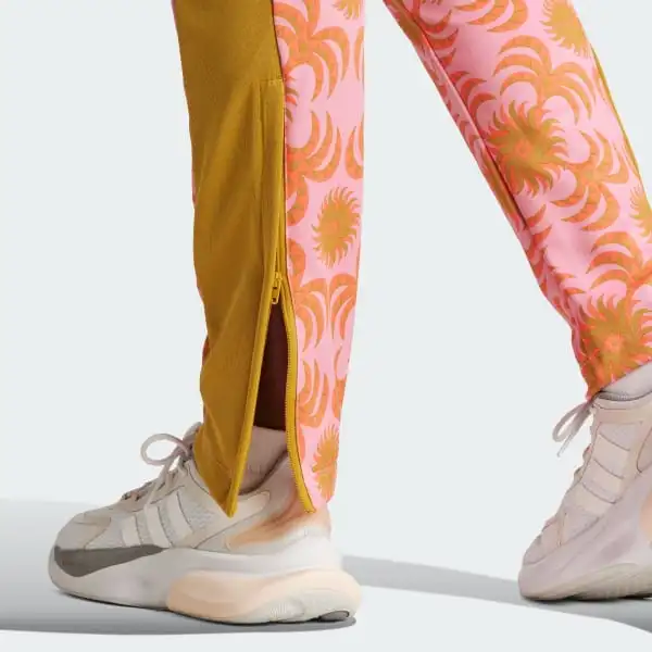 Adidas Farm Rio Tiro Track Pants Knitted Sports Pants Women's Orange-4
