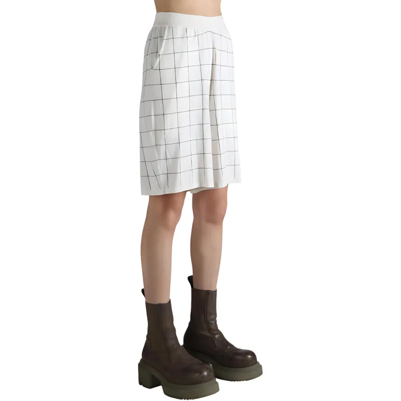 Frenckenberger Windowpane pattern Shorts-2