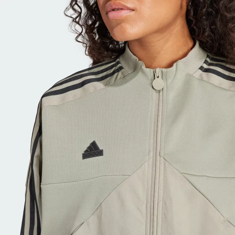 Adidas Clothing Jackets & Coats Japan Version Women's Pebble Gray-4