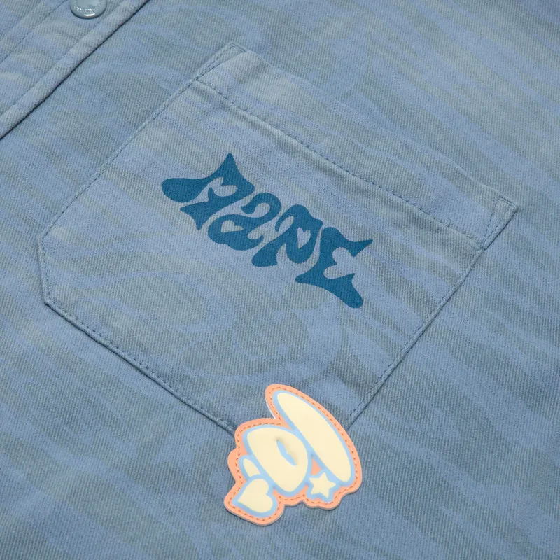 Aape Shirts Women's Blue BLL-4