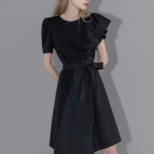 Dme Short Sleeved Dresses Women's Black