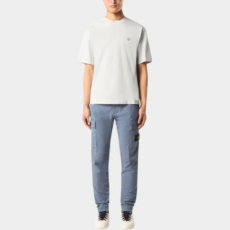 STONE ISLAND Logo Patch Short Sleeved T Shirt-1