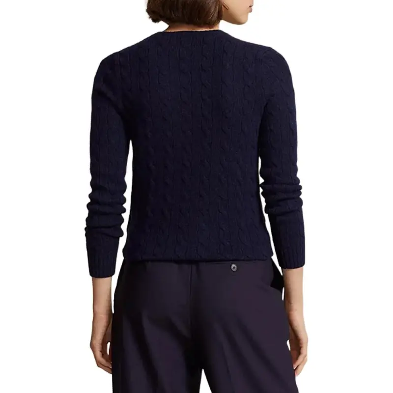 Polo Ralph Lauren Pony Embroidered Cable Knit Jumper-3