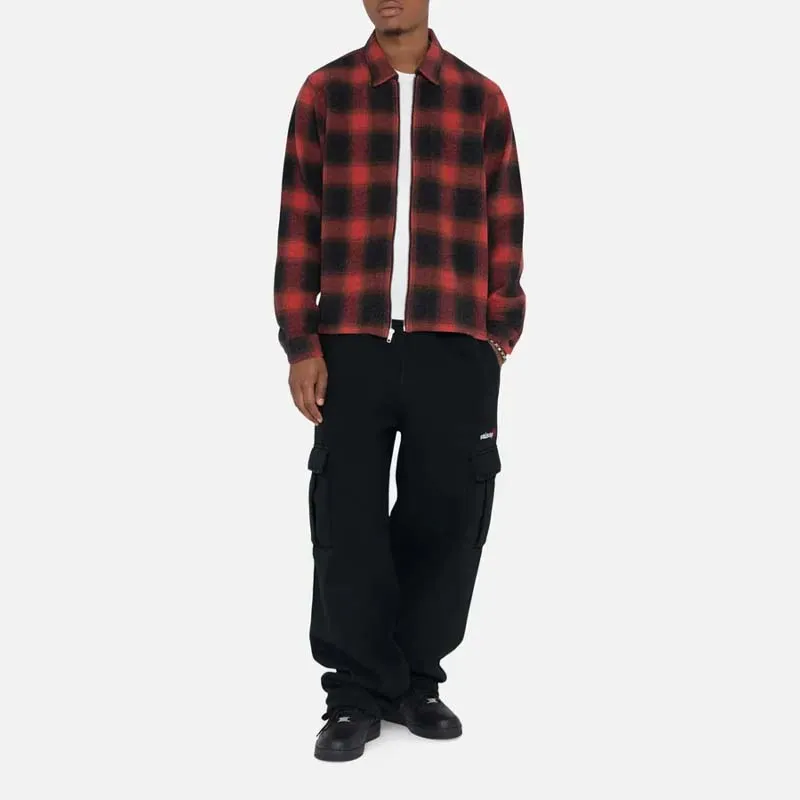 Stussy Hank Plaid Zip Shirt-6