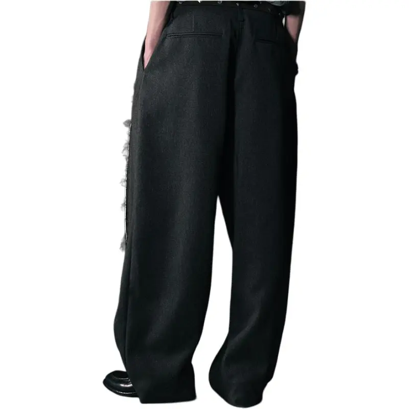 GOOD BAI Series 916 Suit Trousers Unisex Black-4