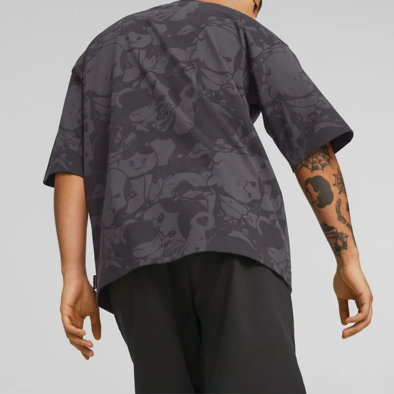 PUMA X Final Fantasy XIV T-Shirts Unisex Black-4