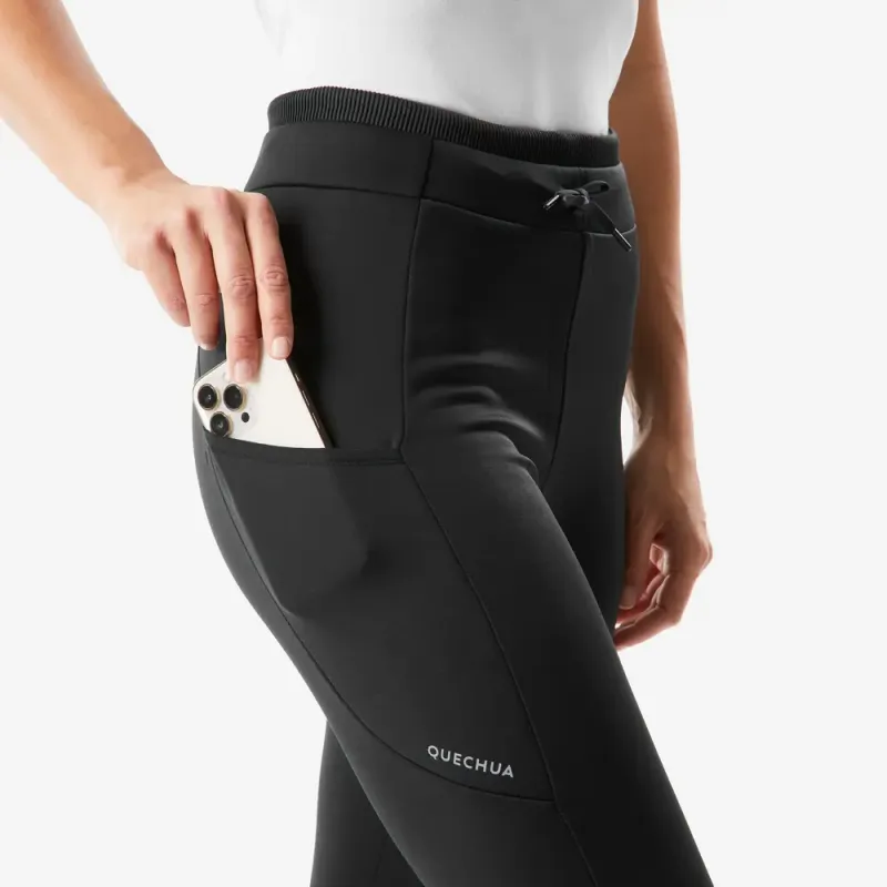 DECATHLON SH500 QUECHUA Leggings Women's Black-2