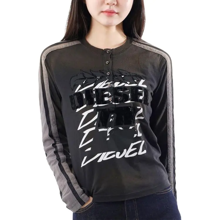 DIESEL T Shirts Women's Gray-2