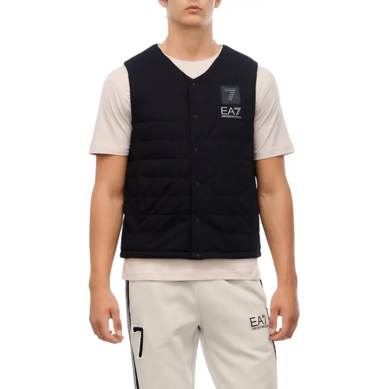 EMPORIO ARMANI Vest Men's Black-2