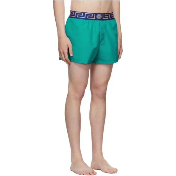 VERSACE Swimming Shorts Men's Green-2