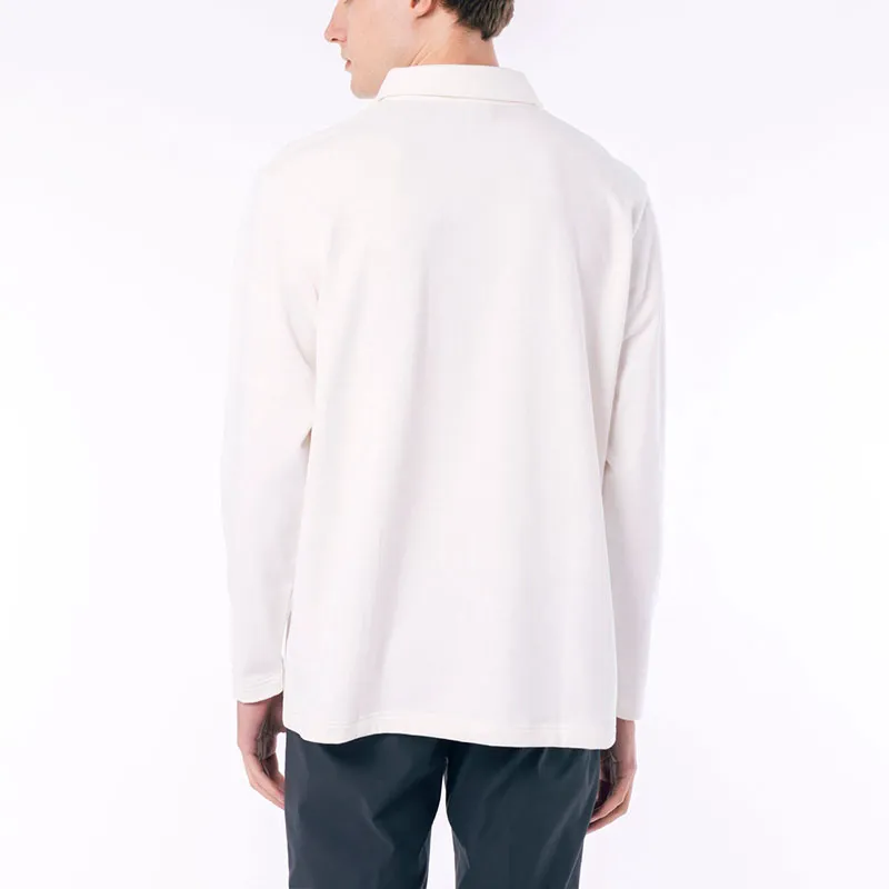 LACOSTE Polo Shirts Men White-3